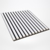 Panneaux 3D sur feutre - Tapis blanc