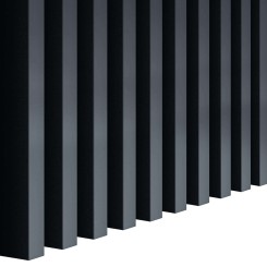 MDF Mini Slats 16x30 - Anthracite - 31 pieces (Klemp)