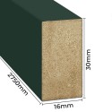 Mini Lattes MDF 16x30 - Vert bouteille - 31 pièces (Klemp) Mini Lattes MDF 16x30 - Vert bouteille - 31 pièces (Klemp)