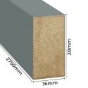 Mini doghe MDF 16x30 - Khaki - 31 pezzi (Klemp) Mini doghe MDF 16x30 - Khaki - 31 pezzi (Klemp)
