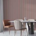 Mini Lattes MDF 16x30 - Rose poudré - 31 pièces (Klemp) Mini Lattes MDF 16x30 - Rose poudré - 31 pièces (Klemp)
