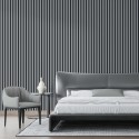 3D panels on felt - Anthracite (Klemp) 3D panels on felt - Anthracite (Klemp)