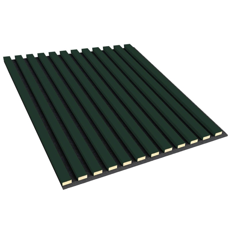 3D panels on felt - Bottle Green (Klemp) - 3D wall panels 3D panels on felt - Bottle Green (Klemp) - 3D wall panels
