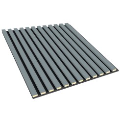 3D panels on felt - Scandinavian Grey (Klemp)