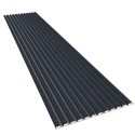 MDF laths on felt 275x30 cm - Anthracite (Klemp) MDF laths on felt 275x30 cm - Anthracite (Klemp)