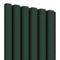 Lamellenleisten aus MDF auf Filz 275 x 30 cm - Flaschengrün (Klemp) Lamellenleisten aus MDF auf Filz 275 x 30 cm - Flaschengrün (Klemp)