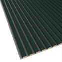 Listelli in MDF su feltro 275x30 cm - Verde bottiglia (Klemp) Listelli in MDF su feltro 275x30 cm - Verde bottiglia (Klemp)