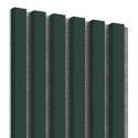 Listelli in MDF su feltro 275x30 cm - Verde bottiglia (Klemp) Listelli in MDF su feltro 275x30 cm - Verde bottiglia (Klemp)