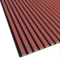 MDF latten op vilt 275x30 cm - Koraal (Klemp) MDF latten op vilt 275x30 cm - Koraal (Klemp)