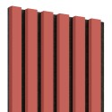 MDF latten op vilt 275x30 cm - Koraal (Klemp) MDF latten op vilt 275x30 cm - Koraal (Klemp)