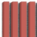 MDF laths on felt 275x30 cm - Coral (Klemp) MDF laths on felt 275x30 cm - Coral (Klemp)