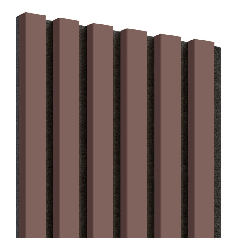 Listelli in MDF su feltro 275x30 cm - Rosa cipria (Klemp) - Listelli MDL su feltro