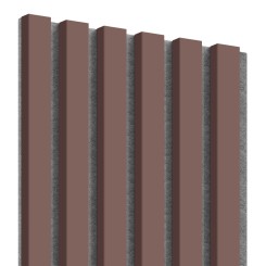 Listones MDF sobre fieltro 275x30 cm - Rosa empolvado (Klemp)