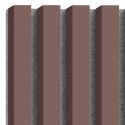Lamellenleisten aus MDF auf Filz 275 x 30 cm - Puderrosa (Klemp) Lamellenleisten aus MDF auf Filz 275 x 30 cm - Puderrosa (Klemp)