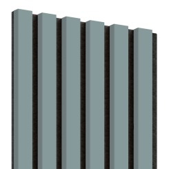 Listelli in MDF su feltro 275x30 cm - Grigio scandinavo (Klemp)