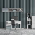 MDF latten op vilt 275x30 cm - Scandinavisch grijs (Klemp) MDF latten op vilt 275x30 cm - Scandinavisch grijs (Klemp)