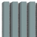 Listones MDF sobre fieltro 275x30 cm - Gris escandinavo (Klemp) Listones MDF sobre fieltro 275x30 cm - Gris escandinavo (Klemp)