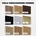 Lamele MDF na płycie HDF 275x30 cm - Orzech (Klemp) Lamele MDF na płycie HDF 275x30 cm - Orzech (Klemp)