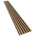 Lamellenleisten aus MDF auf HDF Platte 275 x 30 cm - Artisan Eiche (Klemp) Lamellenleisten aus MDF auf HDF Platte 275 x 30 cm - Artisan Eiche (Klemp)