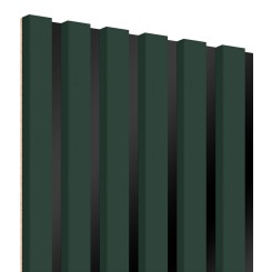 MDF latten op paneel 275x30 cm - Flesgroen (Klemp)