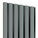 Listones MDF sobre panel 275x30 cm - Caqui (Klemp) Listones MDF sobre panel 275x30 cm - Caqui (Klemp)