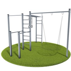 Outdoor Workout Plein - Model 4 (Klemp)