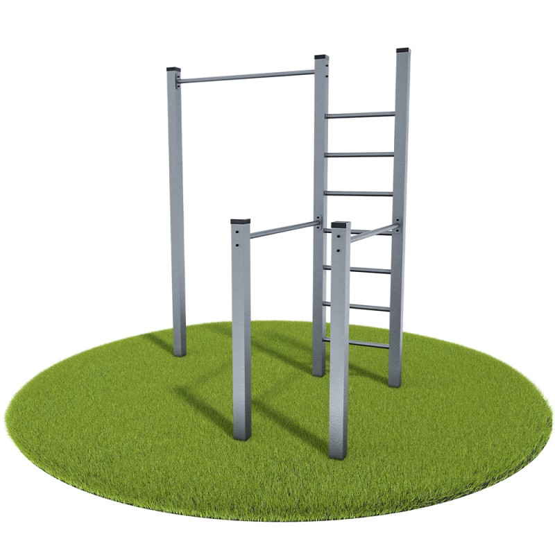 Siłownia Zewnętrzna - Street Workout Park - Model 5 (Klemp) - Siłownie zewnętrzne