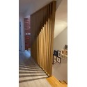 Lattes MDF autoportantes 22x70 - Noyer - 10 pièces (Klemp) Lattes MDF autoportantes 22x70 - Noyer - 10 pièces (Klemp)