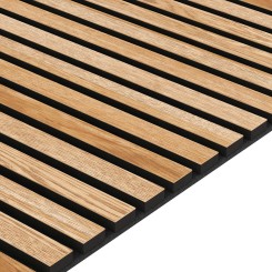 Panel akustyczny fornirowany - Dąb naturalny - 60x240cm (Klemp)