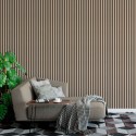 Pannello acustico impiallacciato naturale - Rovere sbiancato - 60x240cm (Klemp) Pannello acustico impiallacciato naturale - Rovere sbiancato - 60x240cm (Klemp)
