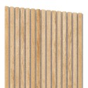 Panel akustyczny fornirowany - Dąb naturalny/Szary - 60x240cm (Klemp) Panel akustyczny fornirowany - Dąb naturalny/Szary - 60x240cm (Klemp)