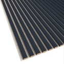 Lamellenleisten aus MDF auf Filz 275 x 30 cm - Anthrazit (Klemp) Lamellenleisten aus MDF auf Filz 275 x 30 cm - Anthrazit (Klemp)