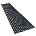 Lamellenleisten aus MDF auf Filz 275 x 30 cm - Anthrazit (Klemp) Lamellenleisten aus MDF auf Filz 275 x 30 cm - Anthrazit (Klemp)