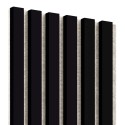 Lattes MDF sur feutre 275x30 cm - Tapis noir (Klemp) Lattes MDF sur feutre 275x30 cm - Tapis noir (Klemp)
