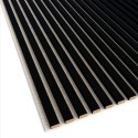 Lattes MDF sur feutre 275x30 cm - Tapis noir (Klemp) Lattes MDF sur feutre 275x30 cm - Tapis noir (Klemp)
