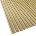 Lattes MDF sur feutre 275x30 cm - Brillance dorée (Klemp)