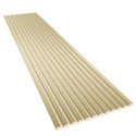 Lattes MDF sur feutre 275x30 cm - Brillance dorée (Klemp)