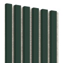 Lamellenleisten aus MDF auf Filz 275 x 30 cm - Flaschengrün (Klemp)