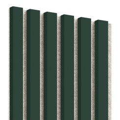 Lamele MDF na Filcu 275x30 cm - Butelkowa Zieleń (Klemp)