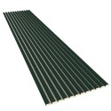 Lamellenleisten aus MDF auf Filz 275 x 30 cm - Flaschengrün (Klemp)