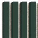 Lamellenleisten aus MDF auf Filz 275 x 30 cm - Flaschengrün (Klemp)