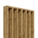 Parete a doghe autoportante - Quercia Wotan - 22x70 (Klemp) Parete a doghe autoportante - Quercia Wotan - 22x70 (Klemp)