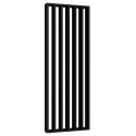 Mur de lattes autoportant - Tapis noir - 22x70 (Klemp) Mur de lattes autoportant - Tapis noir - 22x70 (Klemp)