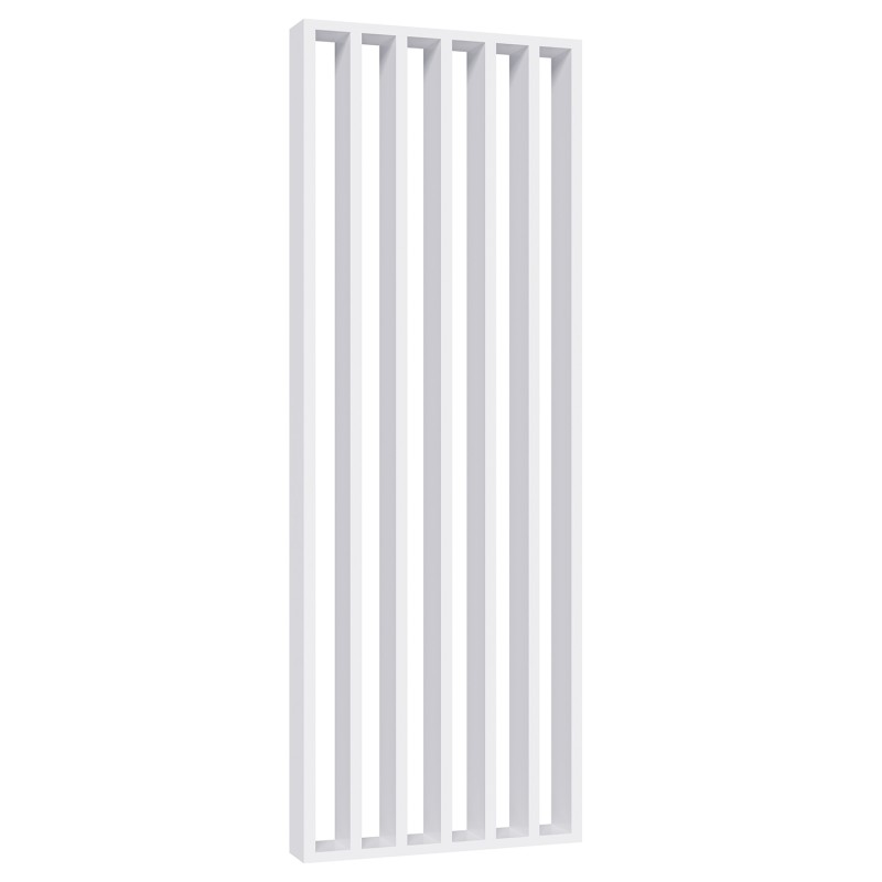 Wolnostojąca ścianka z lameli - Biały mat - 22x70 (Klemp) - Gotowe ścianki ażurowe Wolnostojąca ścianka z lameli - Biały mat - 22x70 (Klemp) - Gotowe ścianki ażurowe