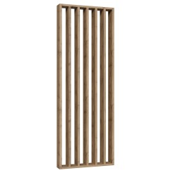 Vrijstaande lattenwand - Natuurlijk eiken - 22x70 (Klemp)