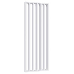Free standing slat wall - White mat - 22x90 (Klemp)