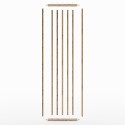 Wolnostojąca ścianka z lameli - Dąb naturalny - 22x70 (Klemp) Wolnostojąca ścianka z lameli - Dąb naturalny - 22x70 (Klemp)