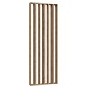 Free standing slat wall - Natural oak - 22x90