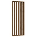 Freistehende Lamellenwand - Nussbaum - 22x70 (Klemp) Freistehende Lamellenwand - Nussbaum - 22x70 (Klemp)