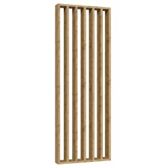 Mur de lattes autoportant - Chêne Wotan - 22x70 (Klemp)